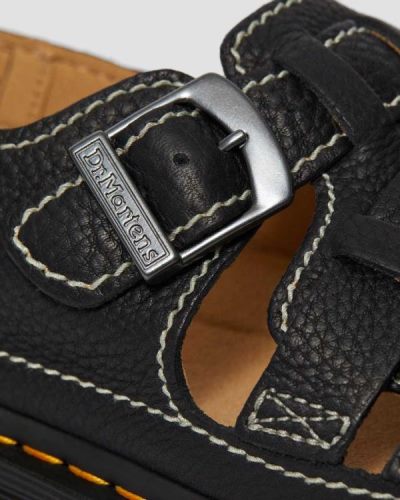 Sandalias Dr Martens 8092 Cuero Fisherman Para Mujer DR6554O
